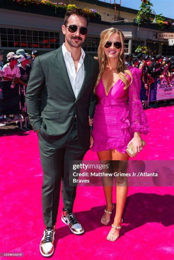 Atlanta Braves. Maggie Whitener, The Fiancée Of Spencer Strider