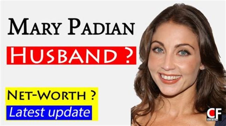 Mary Padian- Biography, Net Worth, Husband, Marriage, Height