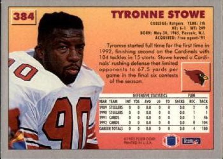 Tyronne Stowe